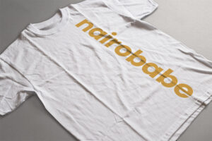 gold vertical nairobabe logo
