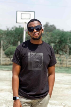 Nairobi t-shirt brands - naiboss -black on black